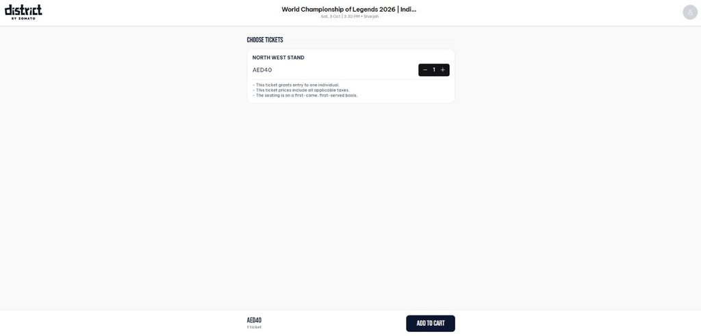 Add tickets Add tickets